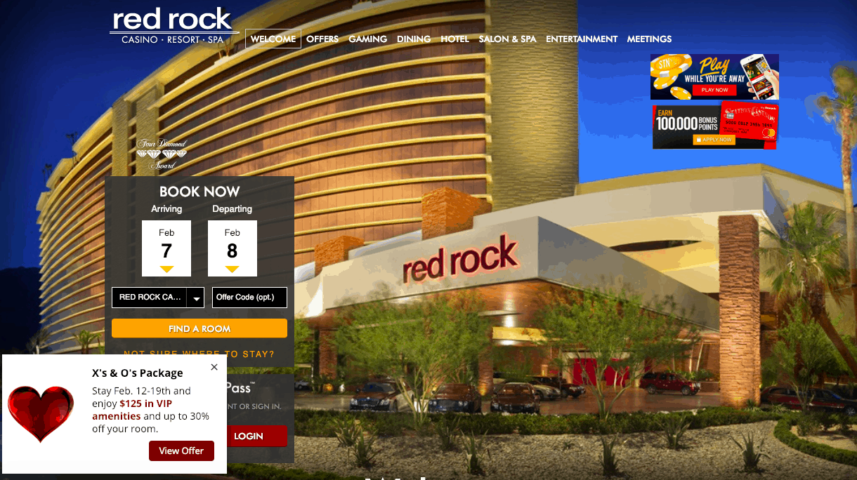 red rock casino in las vegas